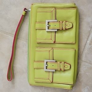 KANE-M Leather Wristlet